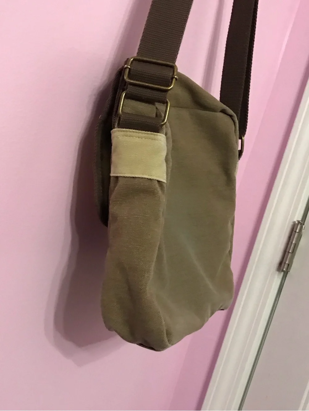 SCRUFFY DOG Canvas Messenger Bag